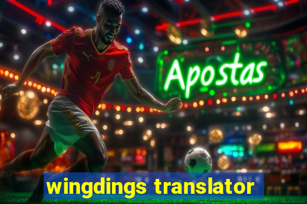 wingdings translator