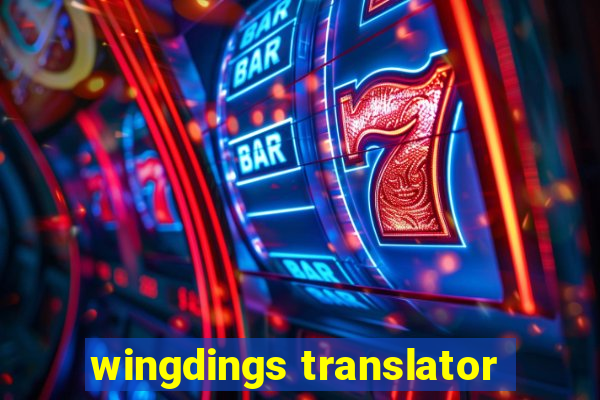 wingdings translator
