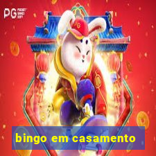 bingo em casamento