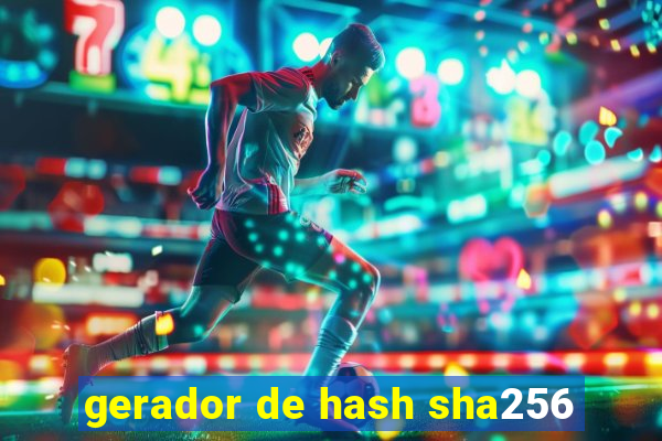 gerador de hash sha256