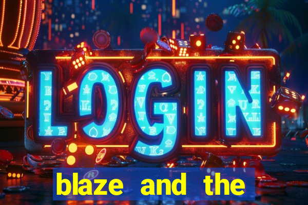 blaze and the monster machines logo font