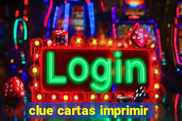 clue cartas imprimir