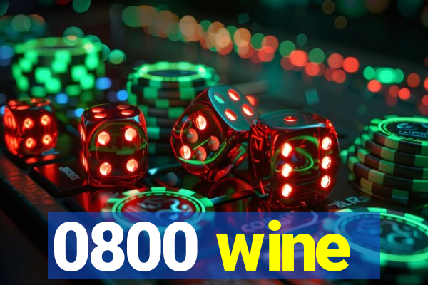 0800 wine