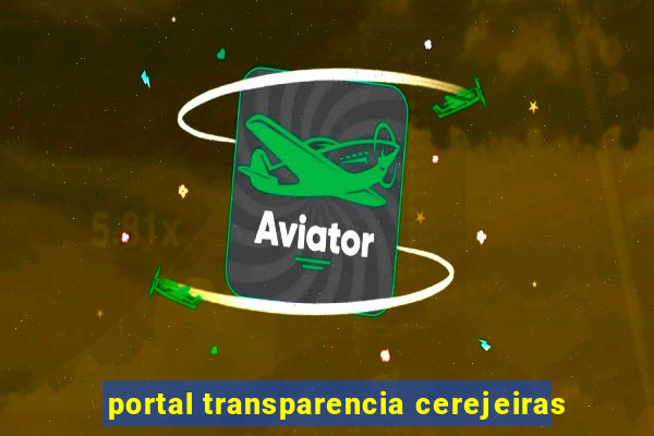 portal transparencia cerejeiras