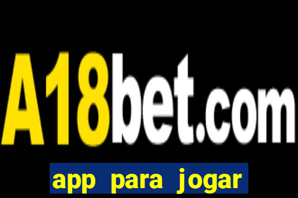 app para jogar jogo do bicho
