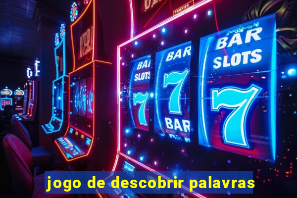 jogo de descobrir palavras