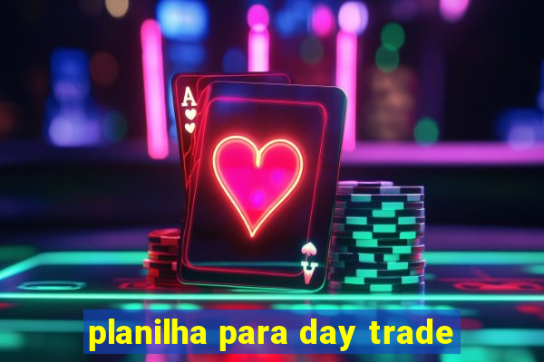 planilha para day trade