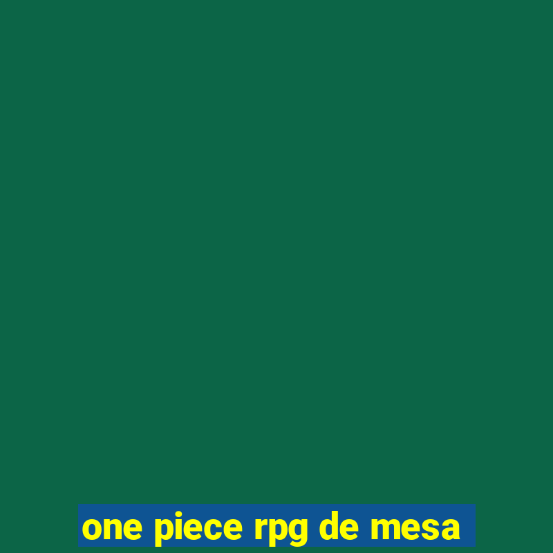 one piece rpg de mesa