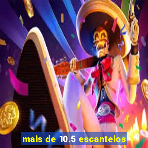 mais de 10.5 escanteios