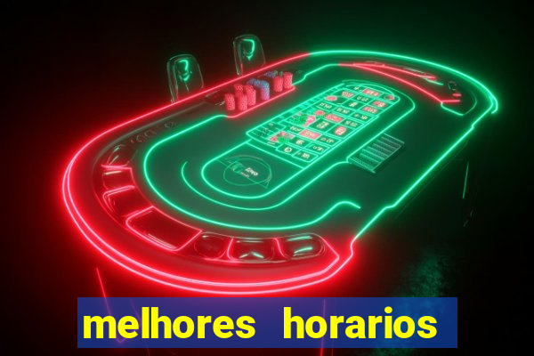 melhores horarios para jogar fortune ox