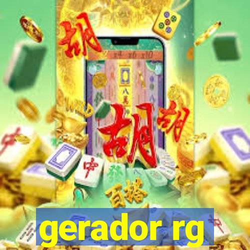 gerador rg