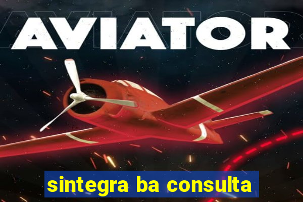 sintegra ba consulta