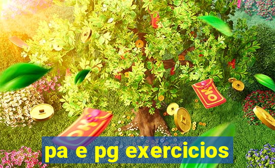 pa e pg exercicios