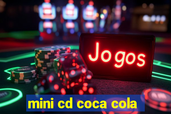 mini cd coca cola