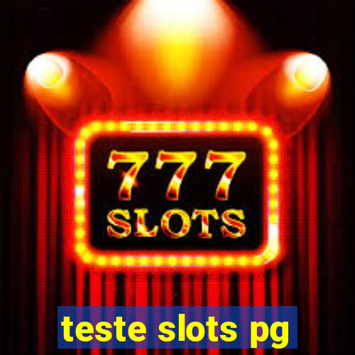 teste slots pg