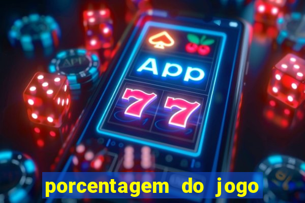 porcentagem do jogo fortune tiger