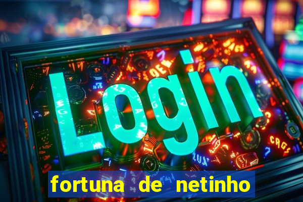 fortuna de netinho de paula