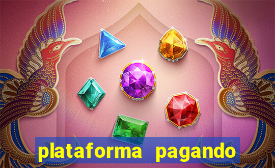 plataforma pagando bem hoje