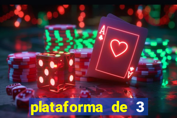 plataforma de 3 reais link