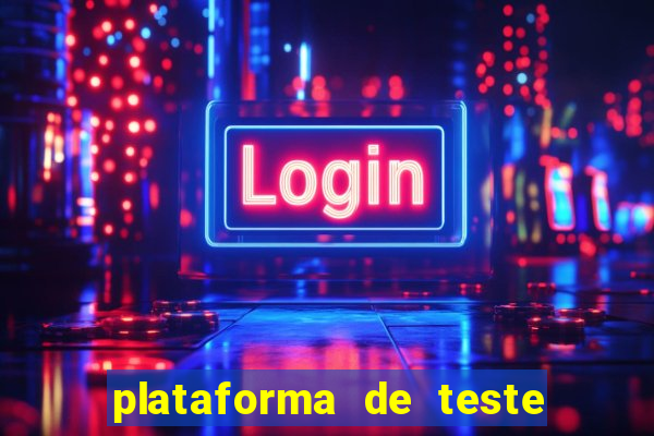 plataforma de teste pg demo