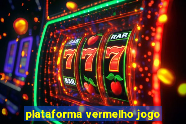 plataforma vermelho jogo