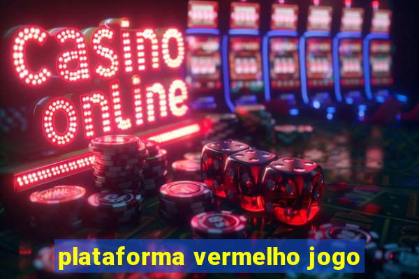 plataforma vermelho jogo