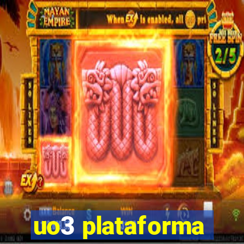 uo3 plataforma