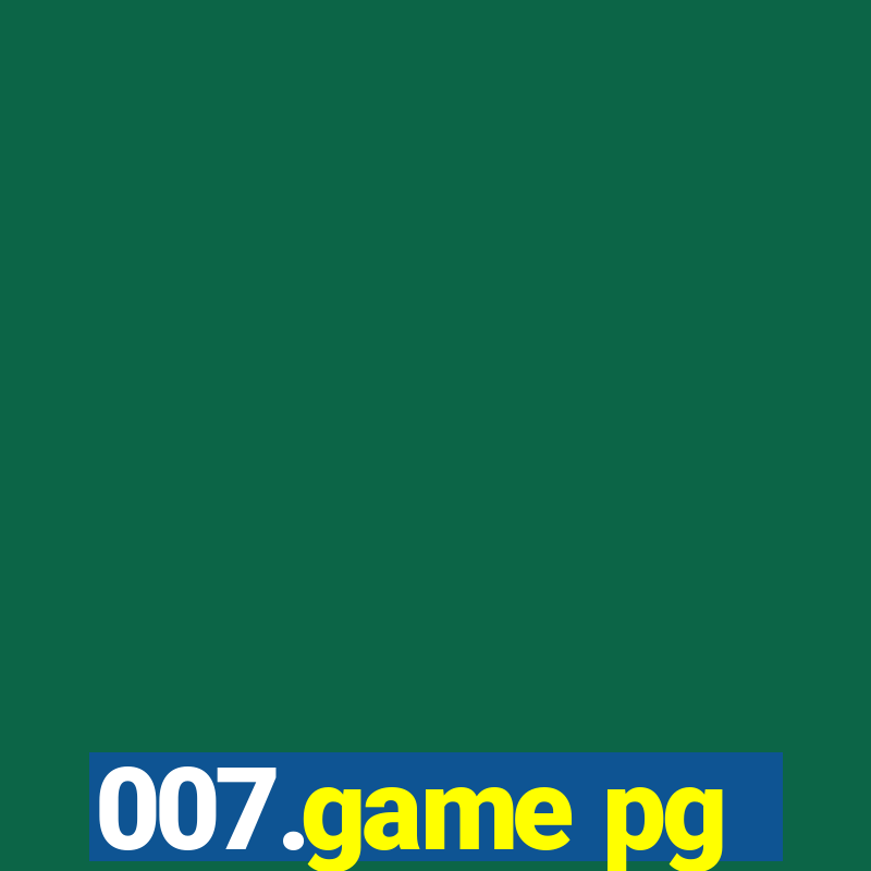 007.game pg