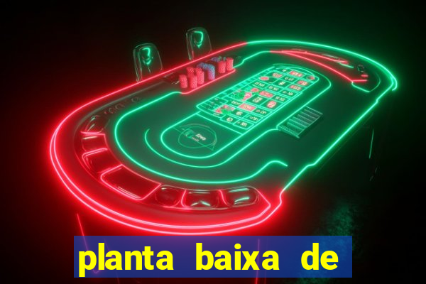 planta baixa de campo de futebol society