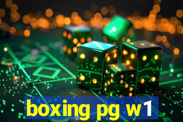 boxing pg w1