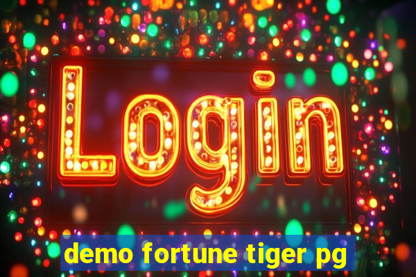 demo fortune tiger pg