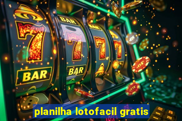 planilha lotofacil gratis