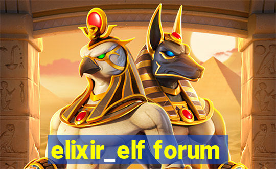 elixir_elf forum