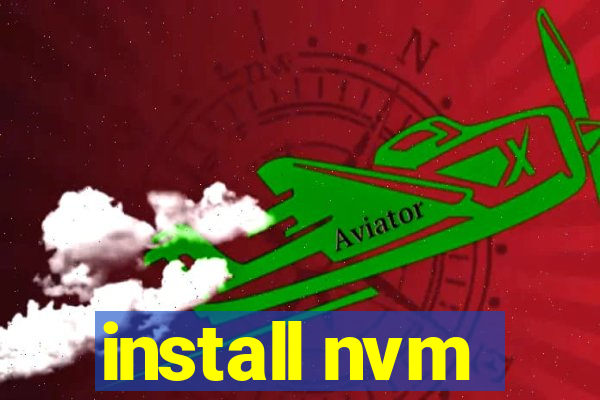 install nvm