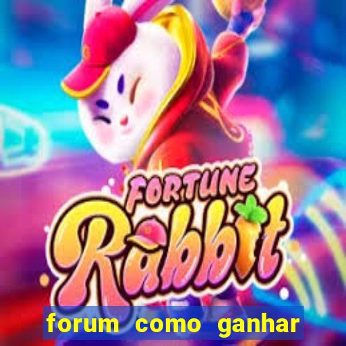 forum como ganhar na loteria