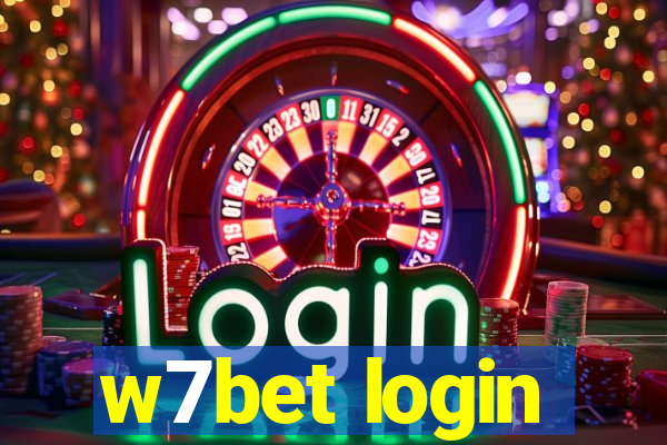 w7bet login