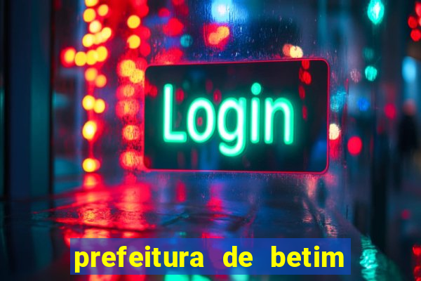 prefeitura de betim - contracheque online