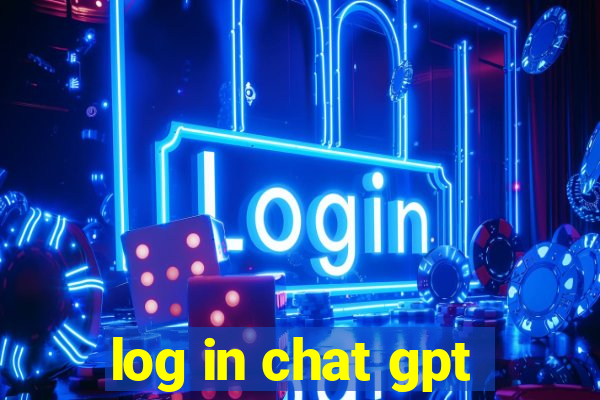 log in chat gpt