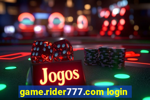 game.rider777.com login