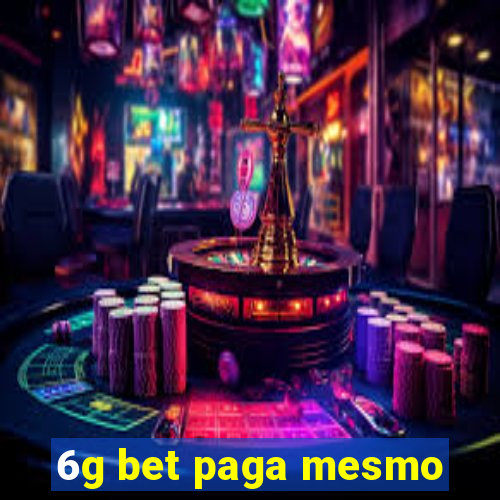 6g bet paga mesmo