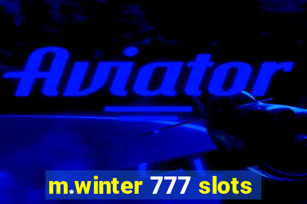 m.winter 777 slots