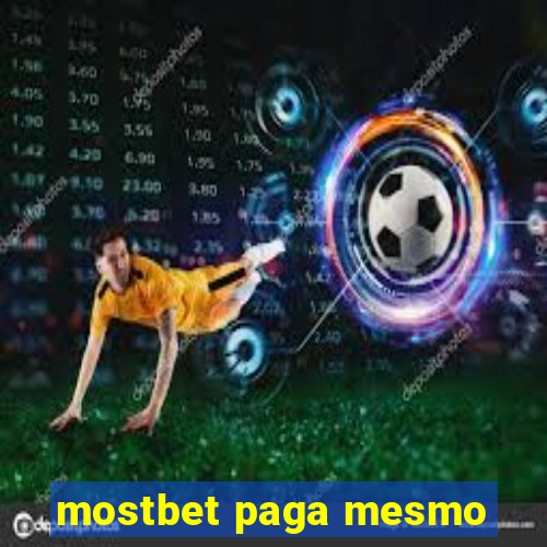 mostbet paga mesmo