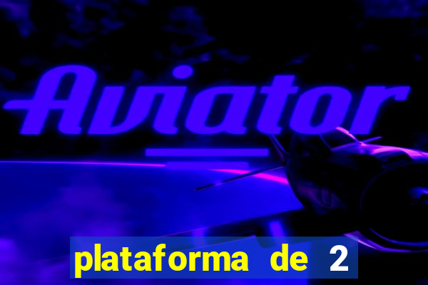 plataforma de 2 reais fortune tiger