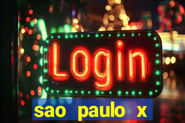 sao paulo x botafogo palpite