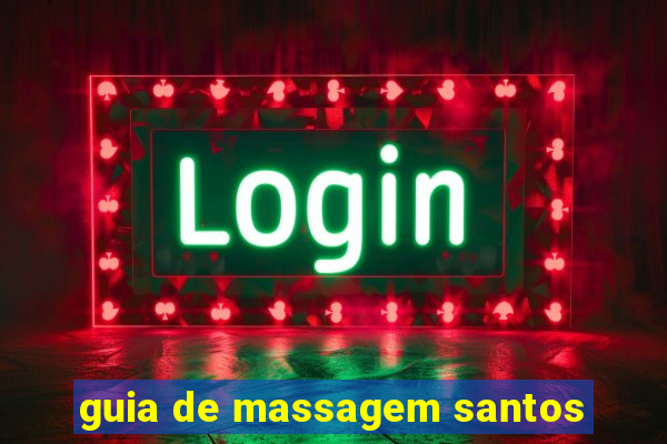 guia de massagem santos