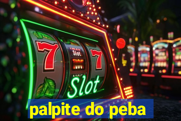 palpite do peba