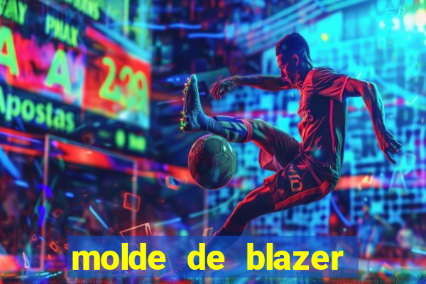 molde de blazer masculino para imprimir