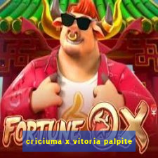 criciuma x vitoria palpite