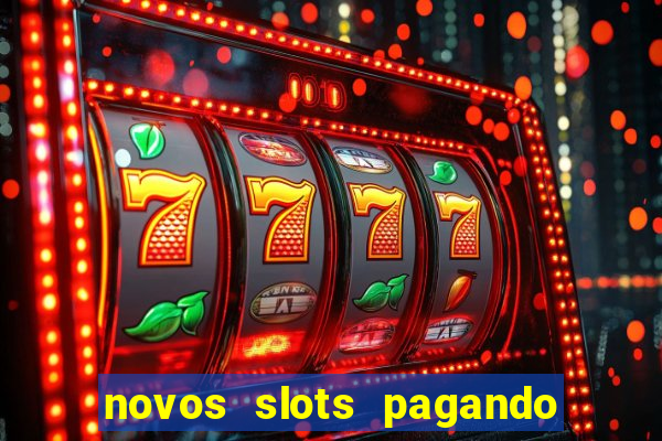 novos slots pagando no cadastro