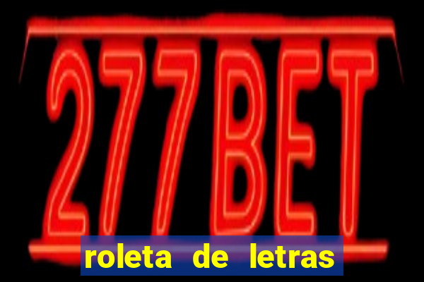 roleta de letras stop online